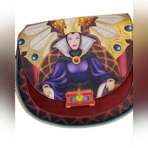 Loungefly Disney Evil Queen Villains Purse-NWT
